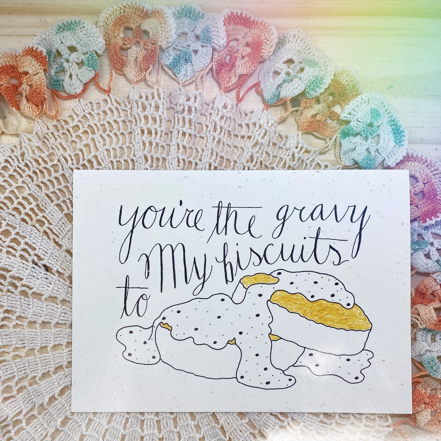 Gravy To My Biscuits Card