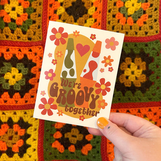 Groovy Together Card
